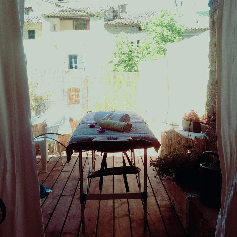 Ferienwohnung Le Montadou Saint Montan Exterior foto